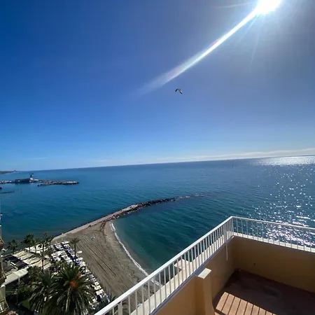 Апартаменты Marbella Beach Front Edificio Mayoral Centro Ciudad Primera Linea Muy Espacioso Acceso Directo Playa Марбелья